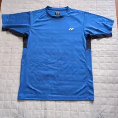 YONEX 青 半袖 Tシャツ L