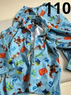 トイストーリー　パジャマ　裏起毛　110