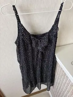 THE SHOP TK キャミソール ドット柄 フリルのサムネイル