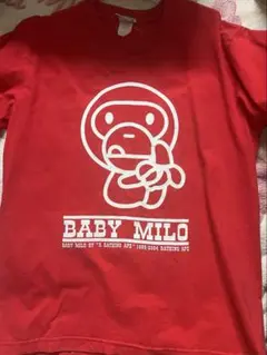 BABY MILO Tシャツ 赤