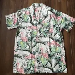 LeVI’S フラミンゴ柄 アロハシャツ Sサイズのサムネイル