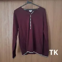 TK Vネック長袖カットソー サイズ3