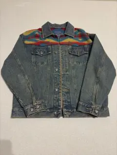 PENDLETON デニムジャケット ネイティブ柄　ペンドルトンのサムネイル