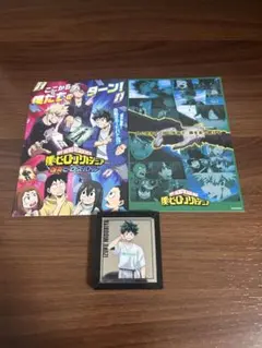 僕のヒーローアカデミア ポストカード2枚. 出久フレームマグネットミラー 計3点