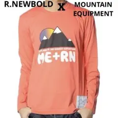R ニューボールド× MOUNTAIN EQUIPMENTコラボ ロングtシャツ