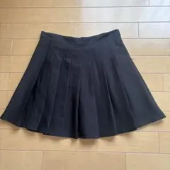 GRL 黒のプリーツスカート Mサイズ