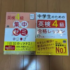 DAILY2週間英検4級集中ゼミ　「中学生のための英検4級合格レッスン」