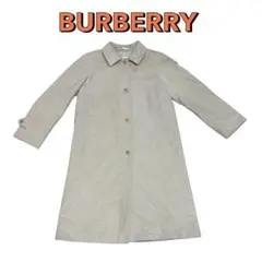 レディース　BURBERRY バーバリー　ロングコート　コート　ベージュ　L
