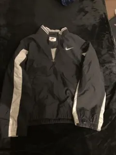 90s NIKE ハーフジップ ナイロンジャケット M