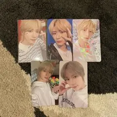 txtボムギュトレカラキドロ 特典 ユニバ weverse 5枚セット