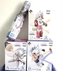 ワンピース 一番くじ 思い描く未来 A賞 B賞 D賞F賞セット・おまけ付