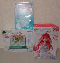 一番くじ　五等分の花嫁　E賞 中野五月　H賞 ラストワン