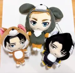 あにまるっこ 進撃の巨人 あにまるっこ リヴァイ×2 エルヴィン