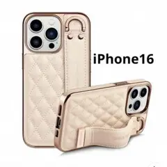 SHEIN iPhoneケース iPhone16 キルティング ピンク