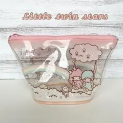 サンリオ キキララ ビニールポーチ リトルツインスターズ レア商品 希少品
