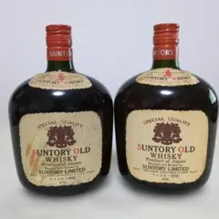 SUNTORY OLD オールド ウイスキー特級 2本セット　760ml　43%のサムネイル