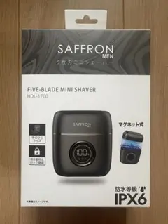【新品未使用品】SAFFRON　5枚刃ミニシェーバー　HDL-1700のサムネイル