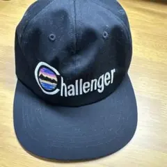 チャレンジャー　キャップ　ブラック