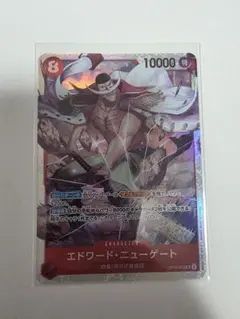 エドワード・ニューゲート SR 赤 4枚 ワンピースカードL147 - メルカリ