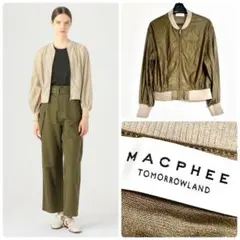 美品 マカフィー 24SS シアートリコット ジップアップブルゾンのサムネイル