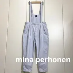 mina perhone ミナペルホネン リネン サロペット 日本製 X3369 2026年最新】mina perhonen レディース サロペット・オーバーオール