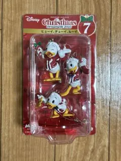 クリスマスオーナメント 2025 ディズニー ハッピーくじ　ヒューイ、デューイ