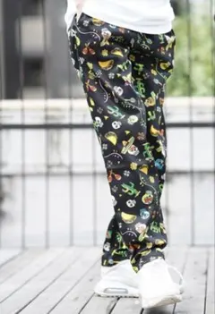 COOKMAN Chef Pants Mexico 総柄 シェフパンツ M