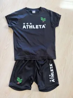 ATHLETA ブラック Tシャツ ショートパンツ セット 130