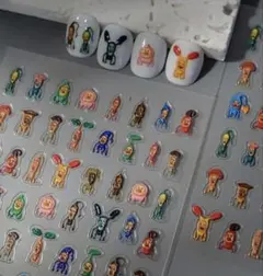 ネイルシール こびとづかん