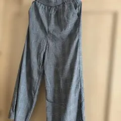 INGNI グレンチェック ワイドパンツ ウエストゴム　Ｍサイズ