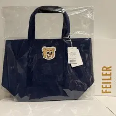 オールドテディ ワッペントートL（小）/OTE-163164 （ネイビー）