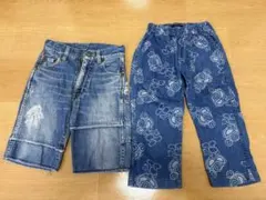 HYSTERIC MINI デニムパンツ 2点セット(110)