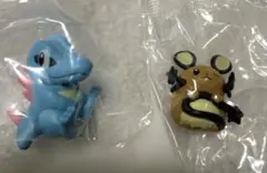 ポケモン しっぽみてみて！フィギュア3 　デデンネ　ワニノコ