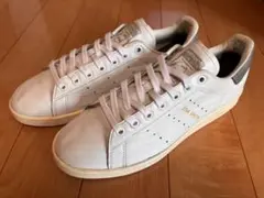 adidas Stan Smith ホワイト×グレー　天然皮革27.0㎝