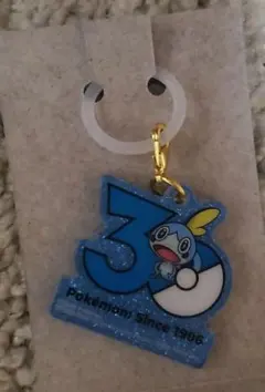 新品 ポケチャーム ポケモン30周年ロゴマスコット 2 メッソン