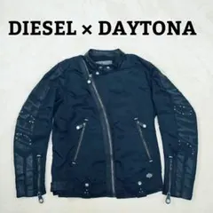 【希少コラボ】DIESEL × DAYTONA ライダース　ナイロンジャケット