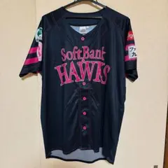 ソフトバンク ホークス ピンクフルデー ユニフォーム Lサイズ