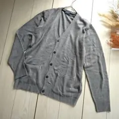 美品 SUNSPEL グレー カーディガン メンズM コットン - メルカリ