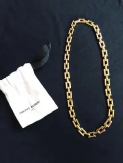 ゴールドリンクチェーンネックレス