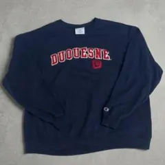 【2XL】Champion チャンピオン カレッジ デューケン 黒 ゆるだぼ
