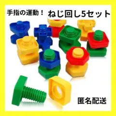 ねじ回し　パズル　大人気！　知育おもちゃ　モンテッソーリ　知育玩具