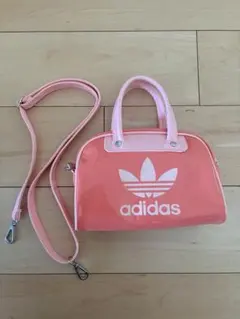 adidas 2way ミニボストンバッグ ピンクのサムネイル