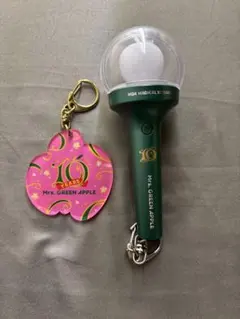 Mrs. GREEN APPLE ペンライト　チャーム付き 新品未使用未開封】Mrs GREEN APPLE ミセスグリーンアップル 公式