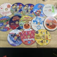 ニンテンドーWiiU ソフト　Wii 13本セット　まとめ　マリオカート他