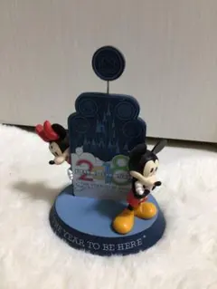 ディズニー ワールド 2018 ミッキー ミニー カードスタンド フォトスタンド