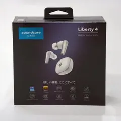 【新品】Soundcore Liberty 4 完全ワイヤレスイヤホン　ホワイトのサムネイル