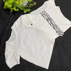 クレージュ　ワールド　２点　カットソー　チュニックブラウス　白　セット