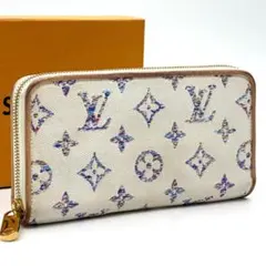 【美品】ルイヴィトン　モノグラムジャガード　ジッピーウォレット　長財布
