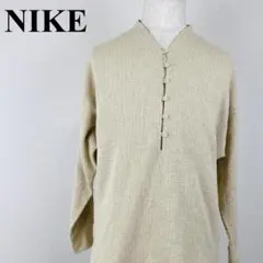 美品 NIKE ワッフル ヘンリーネック DRI-FIT M 1207-B