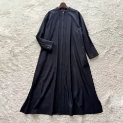 洗える 23区 23AW ウールストレッチツイル シャツワンピース 46